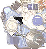 Nippondenso Alternator Mount Kit Big Block Chrysler View Installed Bracket - image 2