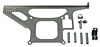 Throttle Cable Mount Kit with Return Spring 4150 Style 4-bbl Carburetors - image 1