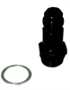 Fuel Inlet Fitting Holley Fuel Bowl 7/8 in.-20 to -8 AN Male - image 1