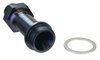 65147 Carburetor Fuel Inlet Fitting [7/8 in.-20 to -8 AN, 3 in., Black] - image 2