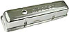 Tall Aluminum Valve Covers SB-Chevy Clear Anodized Finish - image 1