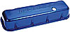 Aluminum Valve Covers BB-Chevy Blue Anodized Finish - image 1