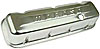 Aluminum Valve Covers BB-Chevy Clear Anodized Finish - image 1