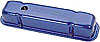 Aluminum Valve Covers Pontiac V-8 Blue Anodized Finish - image 1