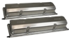 Fabricated Aluminum Valve Covers w/ Oilers for Small Block Chevy 13 to 23-Degree Heads - image 1