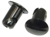 Quick Fastener Aluminum OVAL HEAD 7/16 X .450 BLACK - image 1