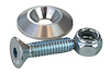 71681 Tapered 1 in. Aluminum Washer Set with Hardware 10-Pack - image 1