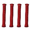 High-Temperature Spark Plug Boot Protectors [Red, 4-PC] - image 1