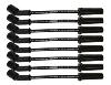 73745 Ultra 40 Black 8.5mm Spark Plug Wire Set for GM Gen III/IV LS, Gen V LT Engines w/o Aluminum Heat Shield (9.750 in.) - image 1