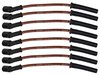 Ultra 40 8.5mm Spark Plug Wire Set with Multi-Angle Boots for 1999-2013 GM LS/LQ Truck and SUV [Red] - image 1