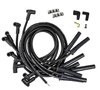 Ultra 40 8.5mm Spark Plug Wire Set with Multi-Angle Boots for Big Block Chevy 366-454, HEI External Coil [Black] - image 2