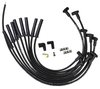 Ultra 40 8.5mm Spark Plug Wire Set with Multi-Angle Boots for Ford 289, 302 and 351W, HEI-Style Cap [Black] - image 1