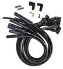 Ultra 40 8.5mm Spark Plug Wire Set with Multi-Angle Boots for Ford 351C with HEI-Style Cap [Black] - image 1