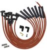 Ultra 40 8.5mm Spark Plug Wire Set with Multi-Angle Boots for Ford 351C with HEI-Style Cap [Red] - image 1