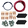 74030 Remote Battery Cable Kit with Billet Terminals - image 1