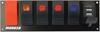 Rocker LED Switch Panel, USB Ports - image 1