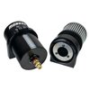 85415 Billet Breather Tank Catch Can, Dual Inlet, -10 AN [Black Anodized] - image 3