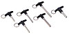 Quick Release Pins 1/4" Diameter x 1" L - image 1