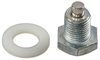 Oil Pan Drain Plug Clear Zinc finish - image 2