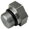 Oil Pan Drain Plug 3/4 in.-16 Thread, 1 in. Hex Head - Clear Anodized Finish - image 2