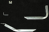 TranSender 75 in. Running Board Bracket Kit for 2013-2016 Infinity QX60 - image 1