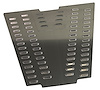 Hood Vent Louvered Plate for 2007-2018 Jeep Wrangler JK/JKU [Bright Mill Finish] - image 1