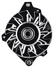 CS130 Straight Mount 6.14" Alternator 105 Amp - image 1