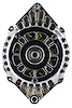 GM CS130D Straight Mount 7.24" Alternator Chrome - image 1