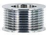 PULLEY 8 GRV CHROME 2.28 - image 1