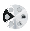 6-Hole Alternator Pulley Cone Chrome - image 1