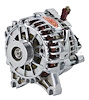 Ford 6G Large Frame V Mount Alternator 200 Amp - image 1