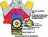 Snug Mount XS Alternator Kit Small Block Chevy - image 2