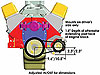 Snug Mount Pro Series Alternator Kit Small Block Chevy - image 2