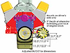 Snug Mount Pro Series Alternator Kit Small Block Chevy - image 1