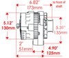 CS130 GM Race-Prepped Alternator 105 Amp - image 2