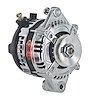 GM 12si-Style Alternator Chrome 1-Wire, V-Belt Pulley - image 1