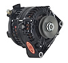 GM 12si-Style Alternator Black 3-Wire, V-Belt Pulley - image 1