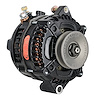 8578011-1 HPR Small Frame Alternator [180A, 1-Wire, GM CS130/12SI/10SI, 6.14 in. Straight Mount, Black] - image 1