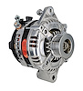 GM 12si-Style Alternator Polished 1-Wire, Serpentine Pulley - image 1