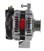 GM 12si-Style Alternator Polished 3-Wire, Serpentine Pulley - image 3