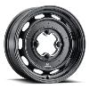 MW-430B Interceptor Wheel, Size: 15" x 4.50", Bolt Pattern: 4 x 130 mm [Finish: Black]
