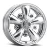 MW-720P Das Jager Wheel, Size: 15" x 5.50", Bolt Pattern: 5 x 205 mm [Finish: Polished]
