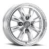 MW-731P Blitz Wheel, Size: 15" x 5.50", Bolt Pattern: 4 x 130 mm [Finish: Polished]