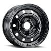 MW-901B Stahl Wheel, Size: 16" x 7", Bolt Pattern: 5 x 112 mm [Finish: Black]