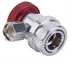 R-134A High Side Field Service Coupler Compact Design Red Actuator - image 1
