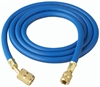72in Blue Standard Hose With 45 Deg Quick Seal Fitting - image 1
