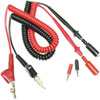 Twin 5-Foot Multimeter Jumper Lead Set Pierce Small Gauge Wires - image 1