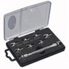 Motorcycle Pro Spoke Tool 9 Interchangeable Wrench Ends - image 1