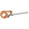 Heavy Duty Universal Pulley Holder Features 9" Drop Forged Handle And 23" Leather Strap - image 1