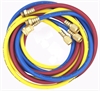 72in Set Of Three Color-Coded Enviro-Guard Hoses For R-134A - image 1
